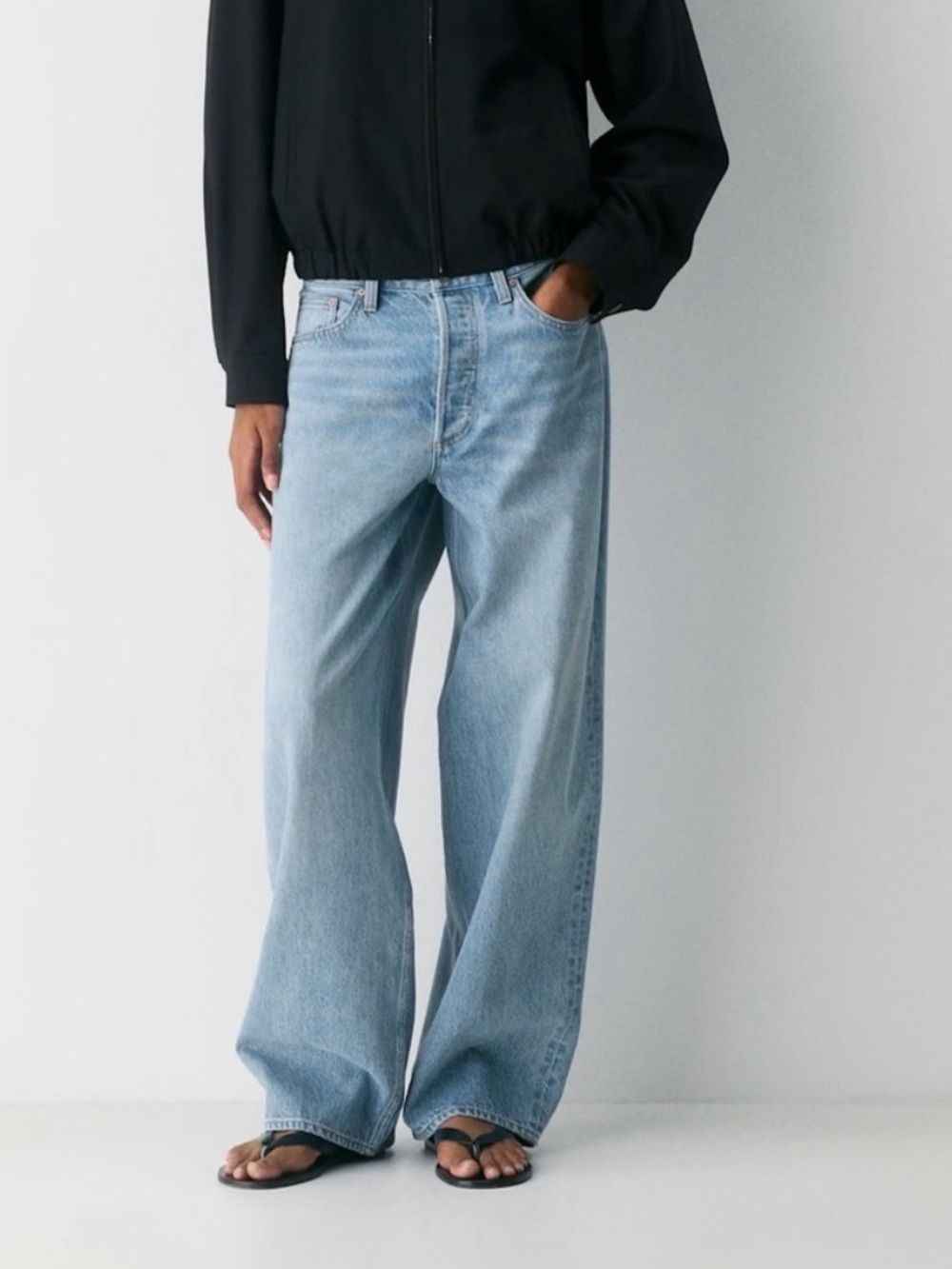 Aritzia Denim Forum 003 Lo-Rise Baggy Jeans